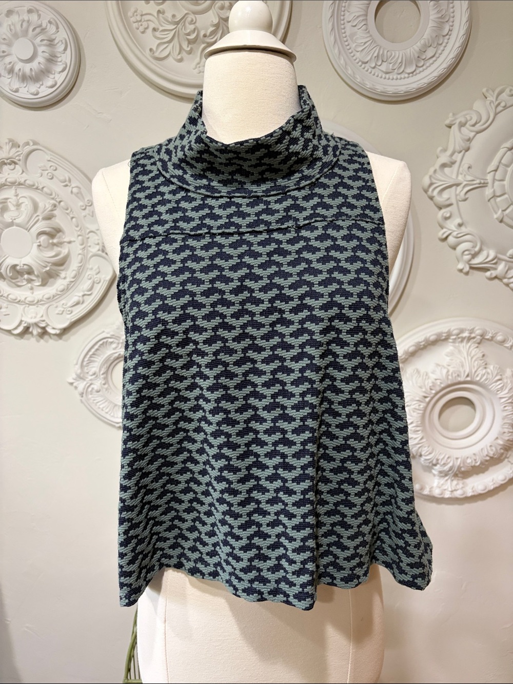Cropped Mock Top